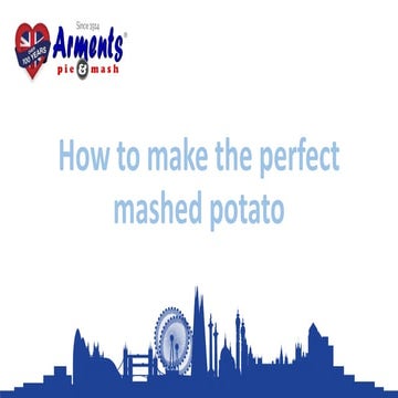 How to make the perfect mashed potato