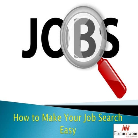 How to Make Your Job Search Easy