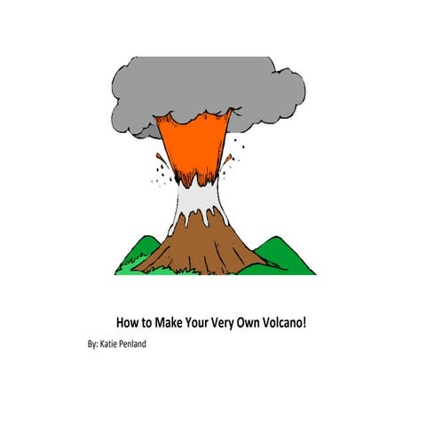 How To Make Your Own Volcano | PPT