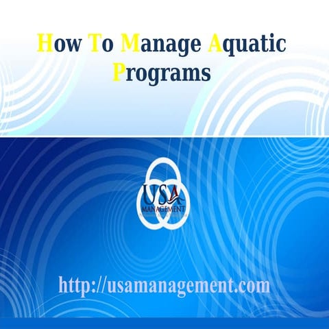 Aquatic facilities (1) | PPT