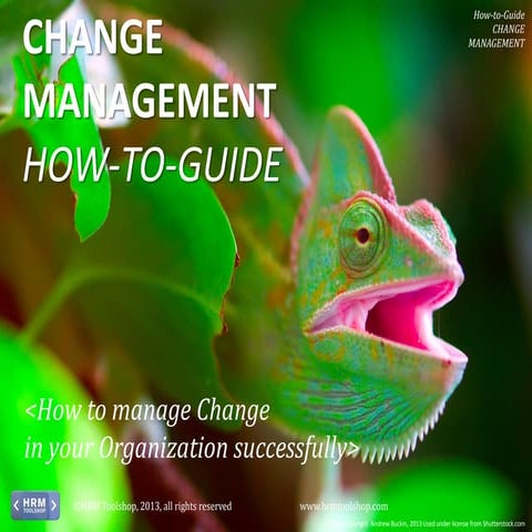 Change Management - How to manage change in your organization successfully. A...