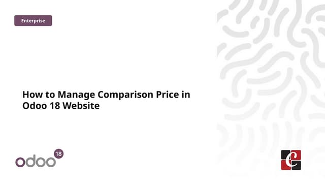 How to Manage Comparison Price in Odoo 18 Website