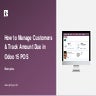 How to Track Amount and Manage Customers in Odoo 15 PoS