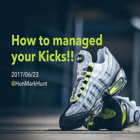 How to managed your kicks!!