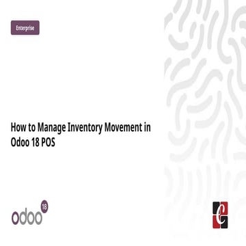 How to Manage Inventory Movement in Odoo 18 POS