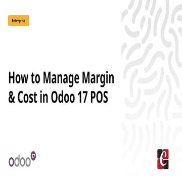 How to Manage Margin & Cost in Odoo 17 POS