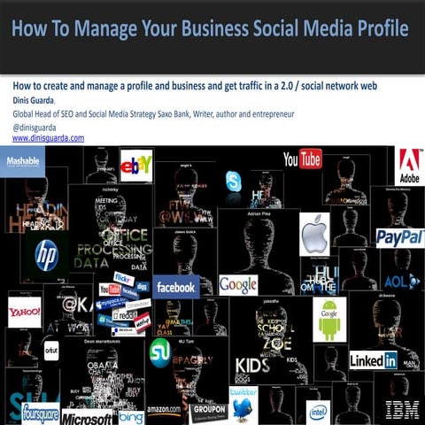 How to manage your social media business profile