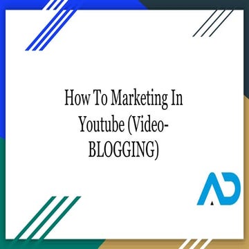 How to market in youtube