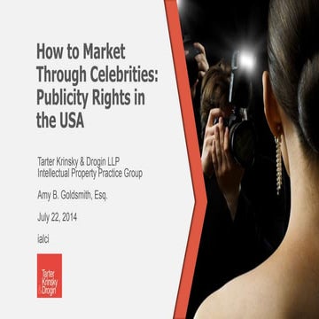 Celebrity rights | PPT