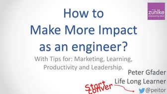 How to make more impact as an engineer