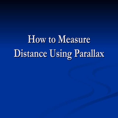 How To Measure Distance Using a Right Triangles
