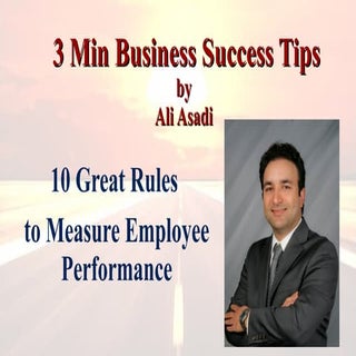 10 Golden Rules to Measure Employee...