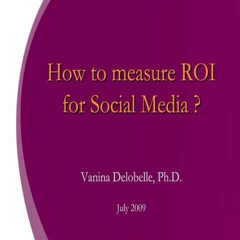 How To Measure ROI For Social Media