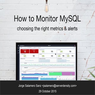 How to Monitor MySQL
