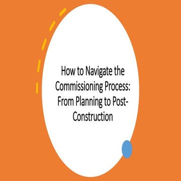 Commissioning, Qualification & Validation Services | PPTX