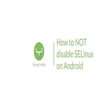 How to not disable SELinux