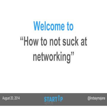 5 Ways To Overcome The Fear And Dread Of Networking | PPT