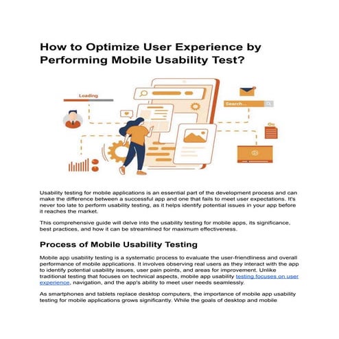 How to Optimize User Experience by Performing Mobile Usability Test.pdf
