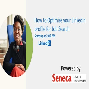 How to optimize your linkedin profiel for job search