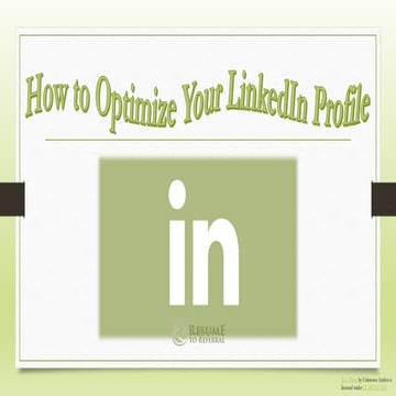 How to Optimize Your LinkedIn Profile (In-Depth Guide)