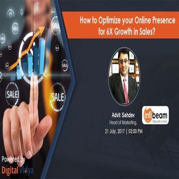  How to Optimize your Online Presence for 6X Growth in Sales?