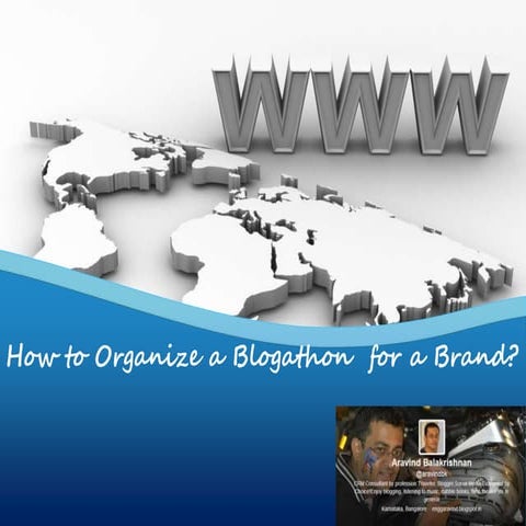 How to organize a blogathon for your brand