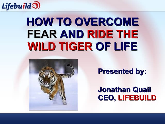 How to overcome fear and ride the w...