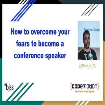 Overcoming Imposter Syndrome to Become a Conference Speaker! | PDF