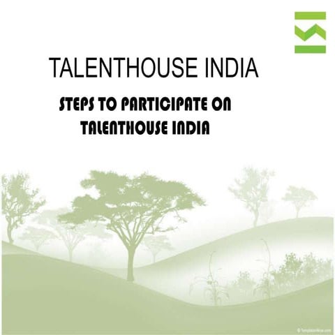 How to participate on Talenthouse India