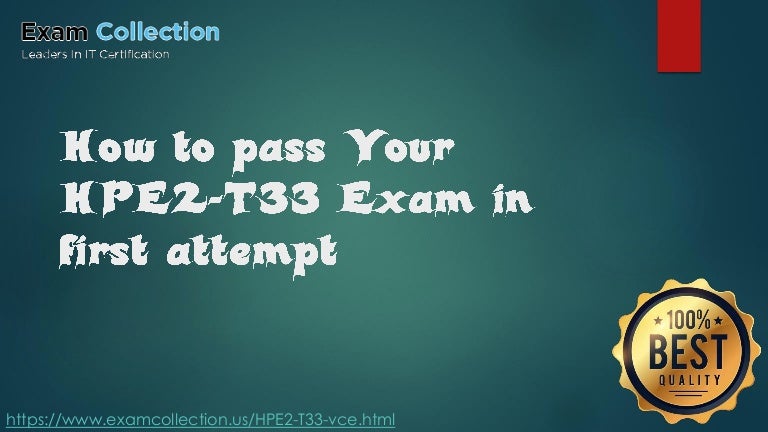 HPE2-B03 Examengine