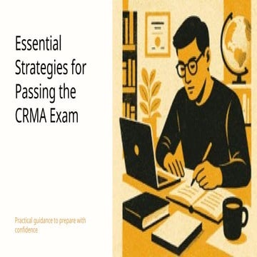How to pass IIA CRMA Exam through strategy | PPTX