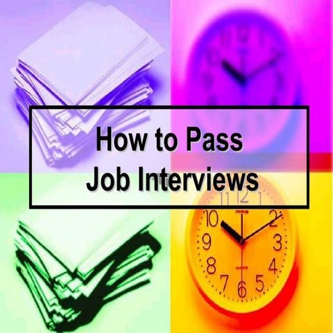 How to Pass Job Interviews (JobsTweet Philippines)