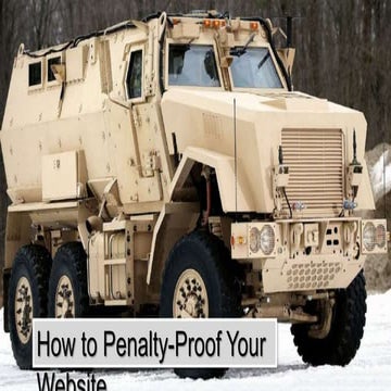 How to Penalty-Proof Your Website - Arvin Buising