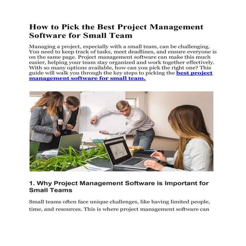 How to Pick the Best Project Management Software for Small Team.pdf