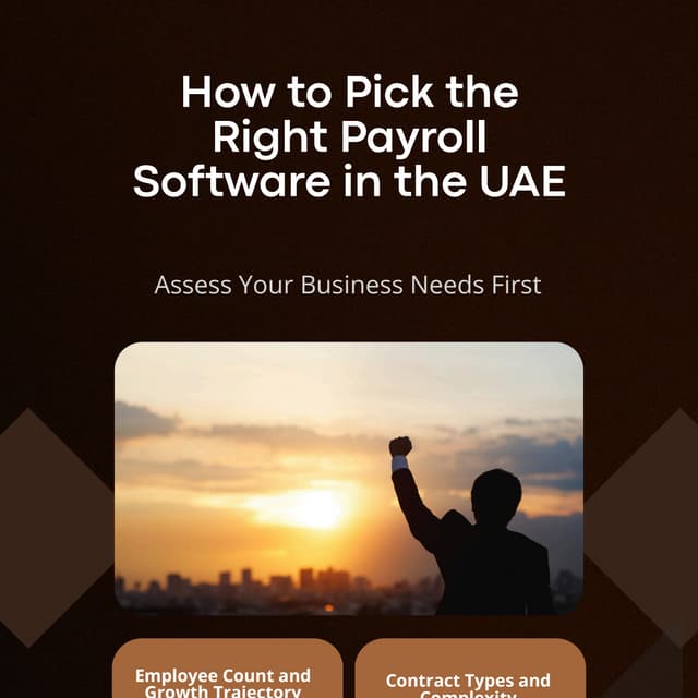 How to Pick the Right Payroll Software in the UAE