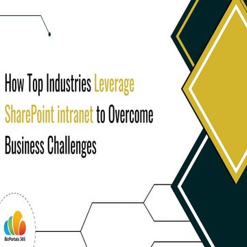 Business Value of an Intranet on Microsoft 365 | PPTX