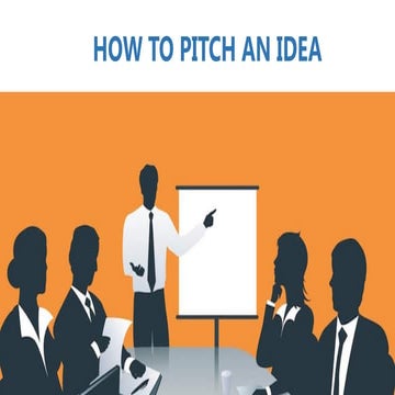 How to Pitch an Idea