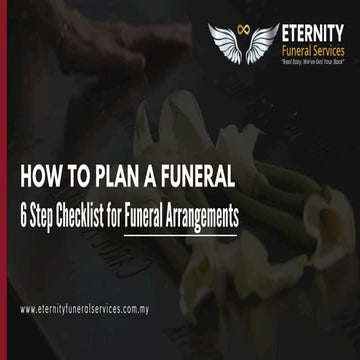 How to Plan a Funeral 6 Step Checklist for Funeral Arrangements.pdf