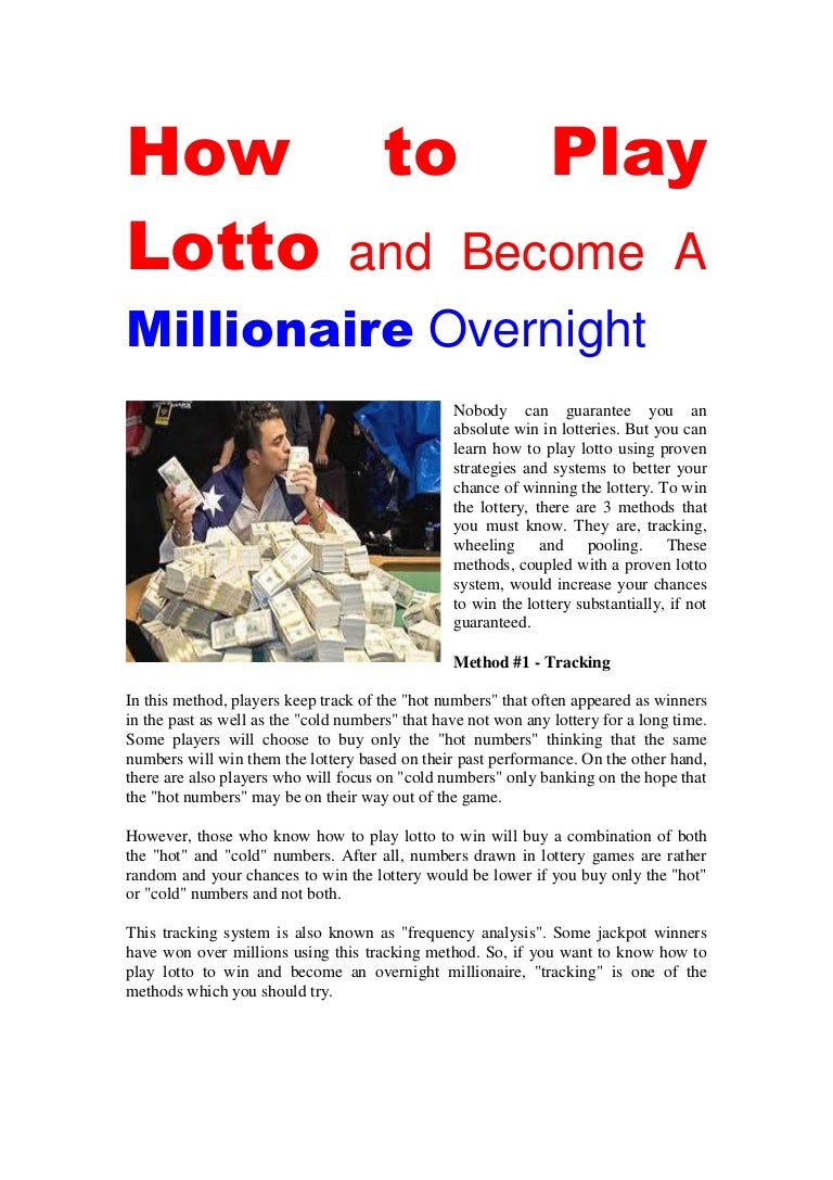 hot and cold lotto