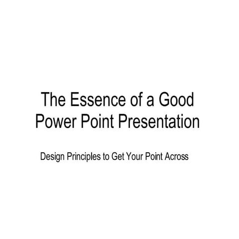 How To -ppt-design