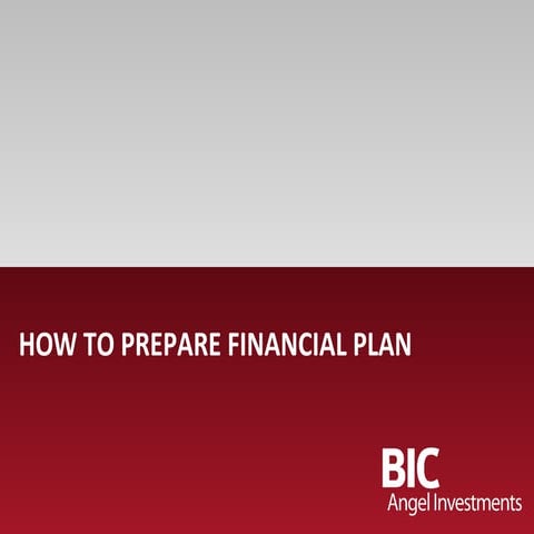 How to Prepare Financial Plans - 15.11.2016