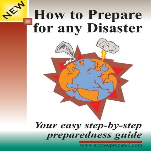 How To Prepare For Any Disaster | PDF