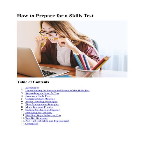 How to Prepare for a Skills Test.pdf