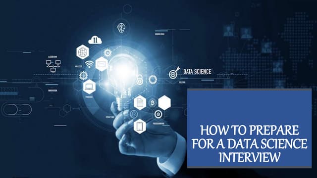 How to prepare for a Data Science interview | PPTX