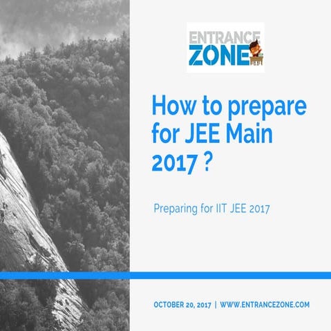 How to prepare for jee main2017  