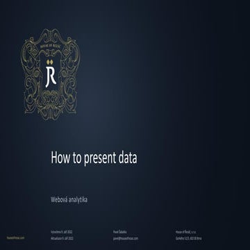How to present data | PPT