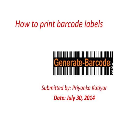 Generate multiple barcodes using advance printing options of drpu ...