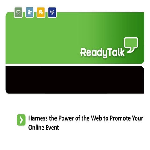 How to promote your webinar