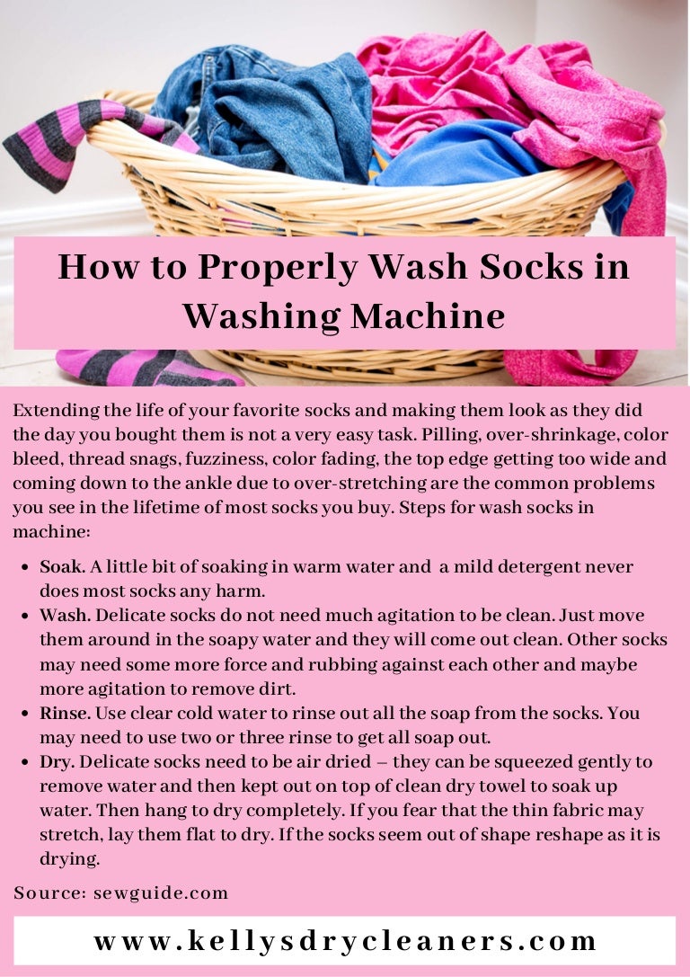 How to Properly Wash Socks in Washing Machine