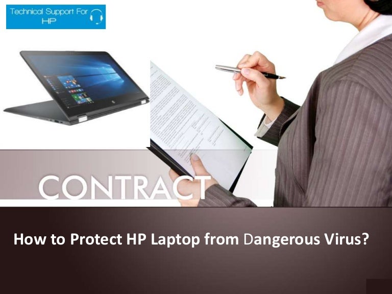 How to protect HP laptop from dangerous Virus?